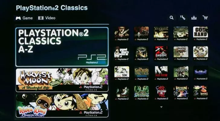 Каталог на PS2 игри.