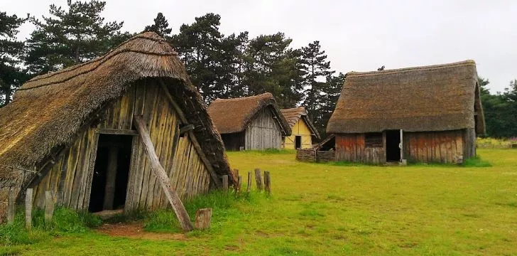 Старо англосаксонско селище.
