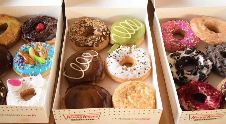 Krispy Kreme раздава безплатни понички на Националния ден на поничките.