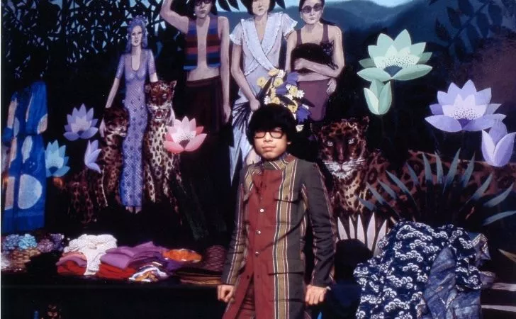 Кензо Такада в младостта си в Париж