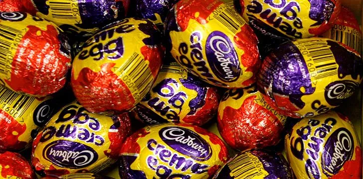 Cadbury Creme Eggs са една от най-продаваните сладкарски изделия в Обединеното кралство.