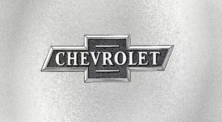 Дизайн на лого на Chevrolet 1913-1914