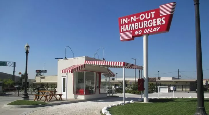 Движение с кола In-N-Out