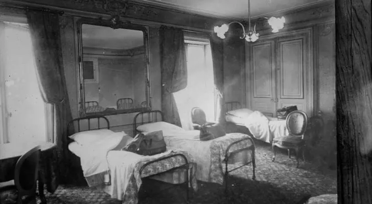 An old bedroom from WWI