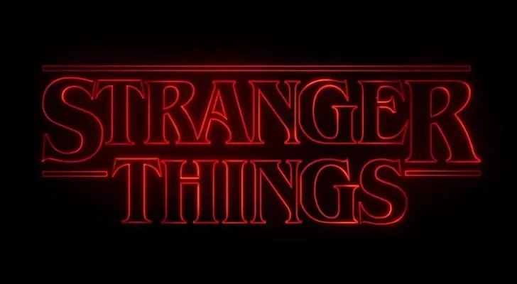 Логото на телевизионното шоу Stranger Things
