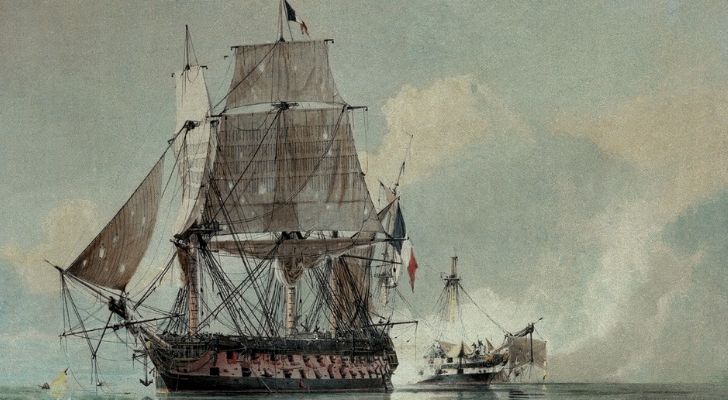 Корабът на Наполеон, le Genereux