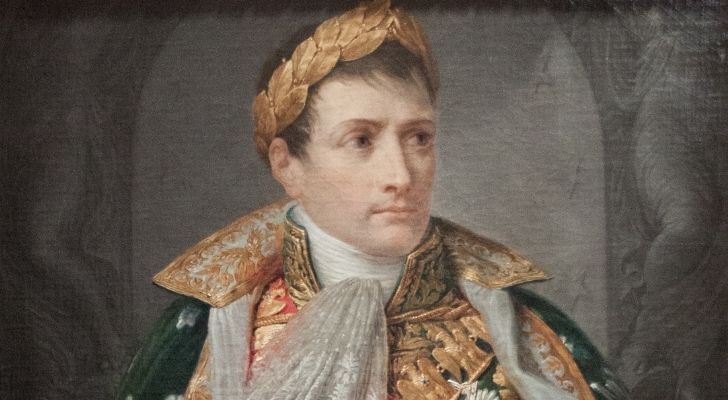 Коронацията на Наполеон като крал на Италия с желязната корона на Ломбардия