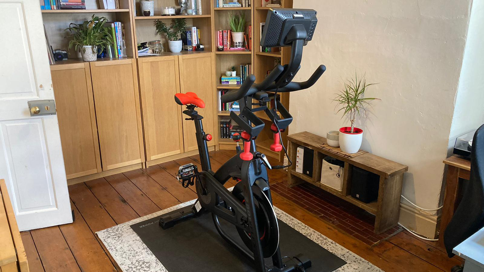 Bowflex C7 bike being tested at home