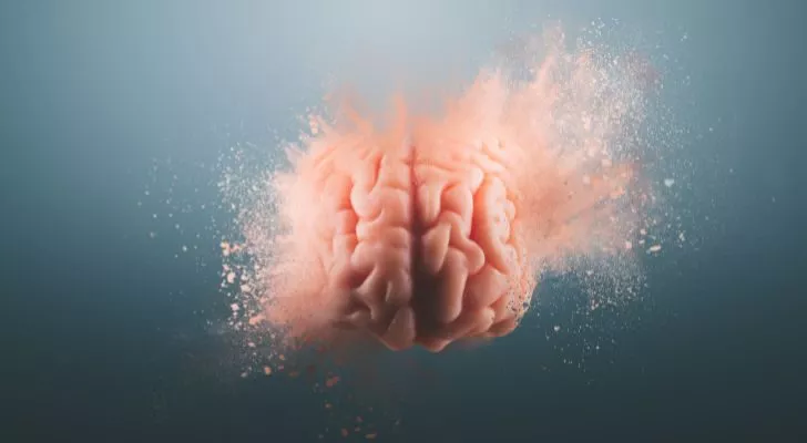 Изображение на експлодиращ мозък